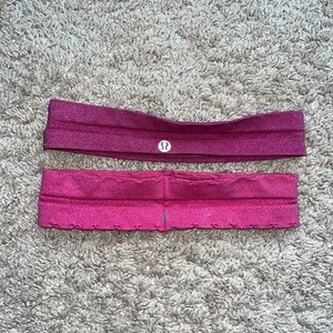 2 lululemon headbands [like new]
